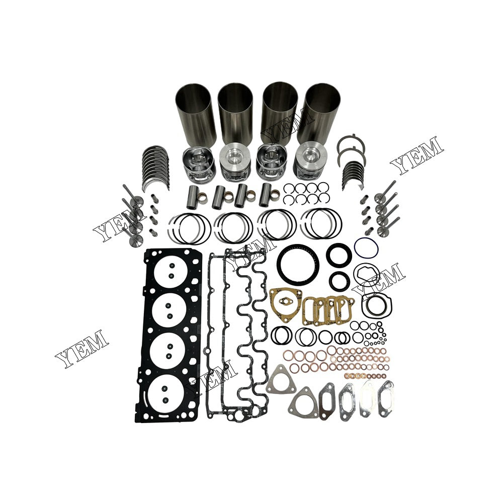 For Deutz Engine BF4M2011 Engine Overhaul Rebuild Kit With Gasket Bearing Valve Set YEMPARTS