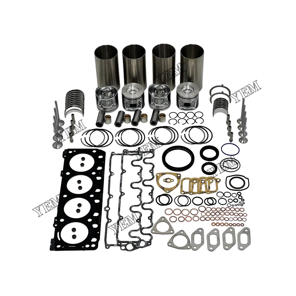 For Deutz Engine BF4M2011 Engine Overhaul Rebuild Kit With Gasket Bearing Valve Set YEMPARTS