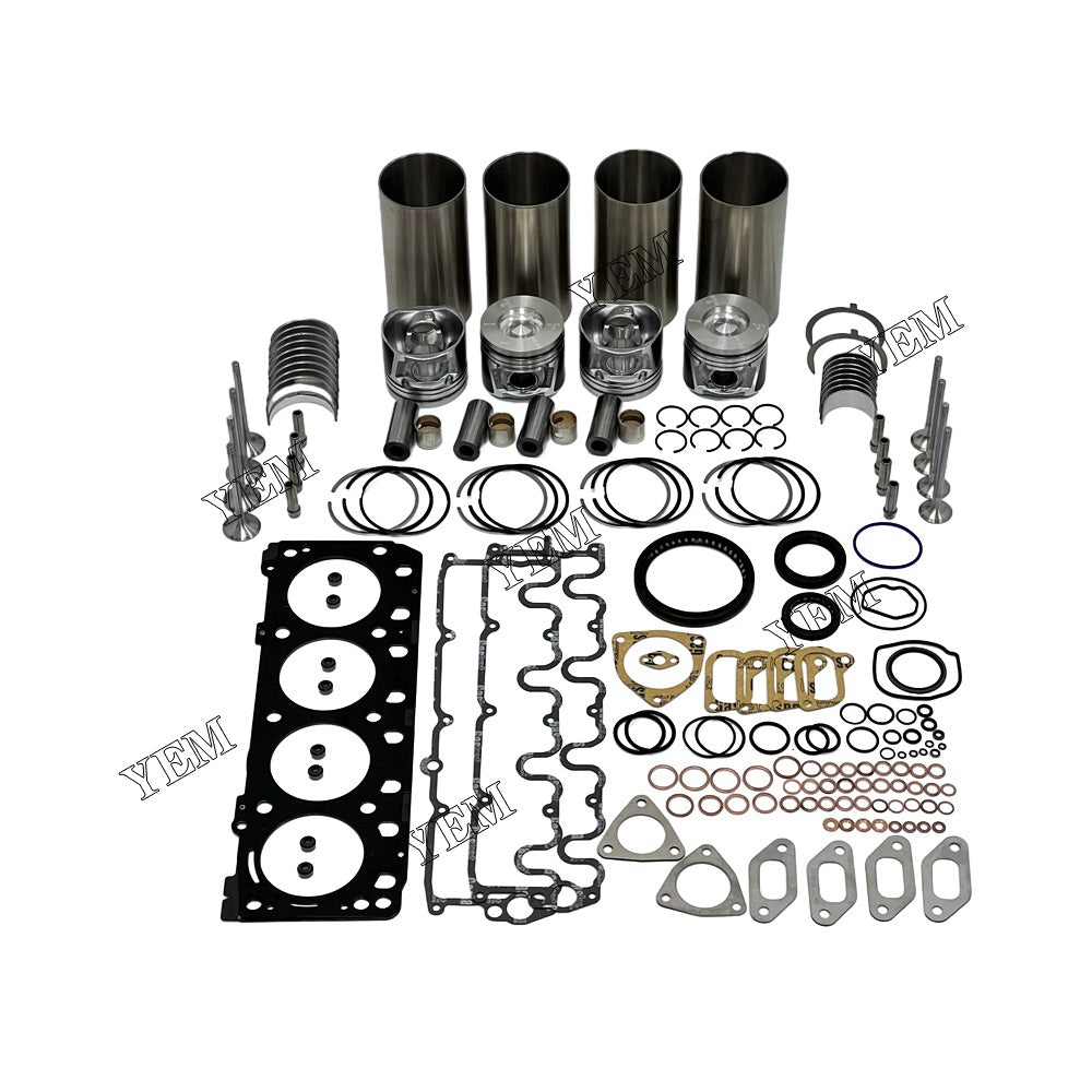 For Deutz Engine BF4M2011 Engine Overhaul Rebuild Kit With Gasket Bearing Valve Set YEMPARTS
