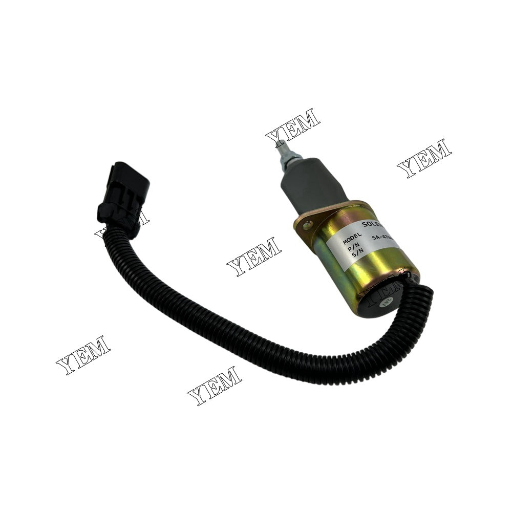 SA-4780-24 Stop Solenoid EX215 Engine For Hitachi spare parts YEMPARTS