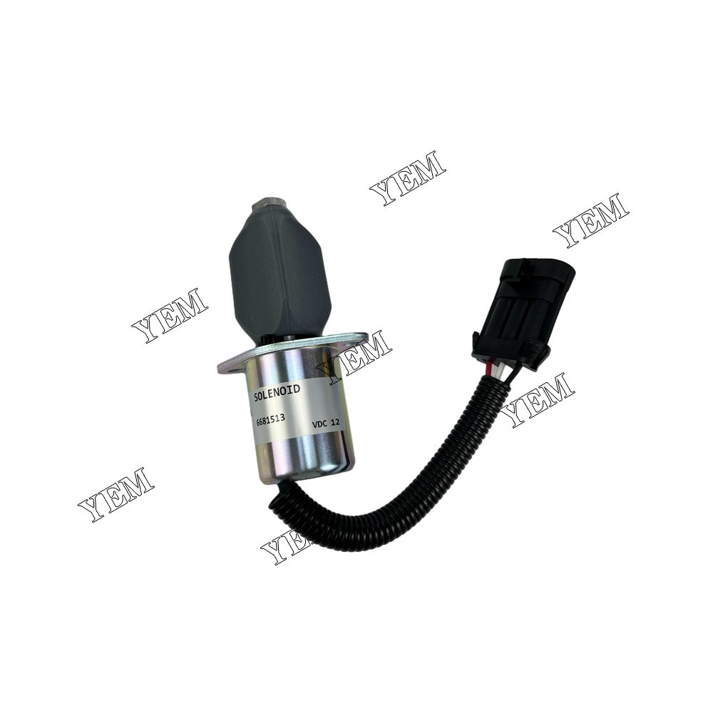 For John Deere Stop Solenoid YK271-12V 6681513 S150 Engine Parts YEMPARTS