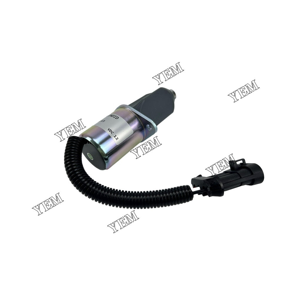 For John Deere Stop Solenoid YK271-12V 6681513 S150 Engine Parts YEMPARTS