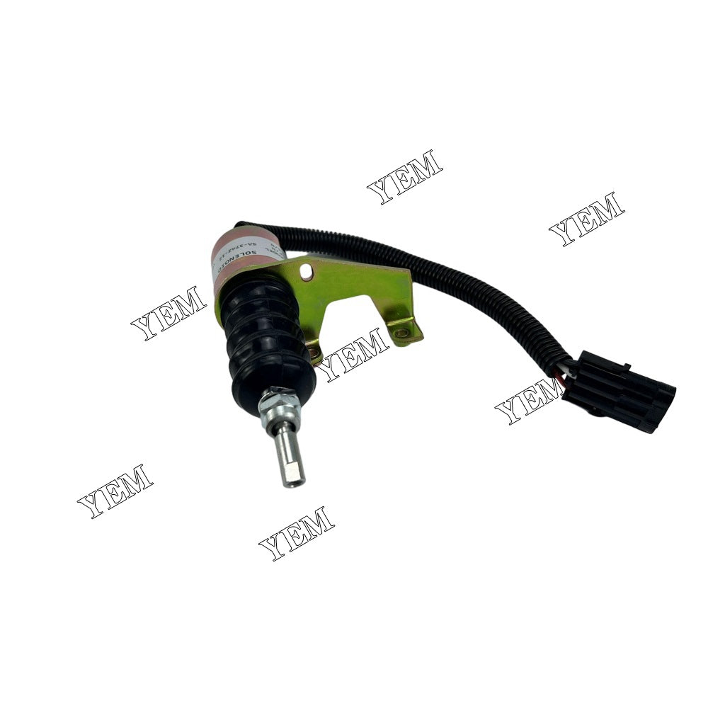 For Engine Stop Solenoid SA-3742-12 YK175L-12V 3932017 YEMPARTS