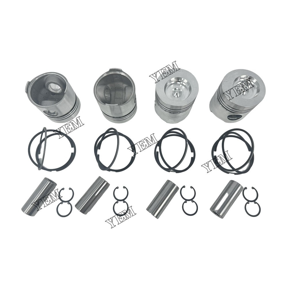 Piston With Rings For Weichai Engine ZH4102Y4-1 YEMPARTS
