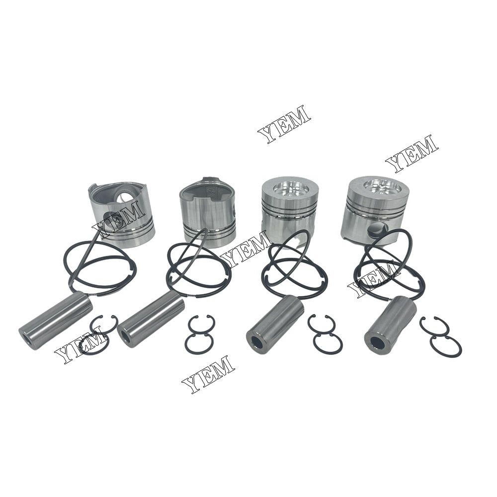 Piston With Rings For Weichai Engine ZH4102Y4-1 YEMPARTS