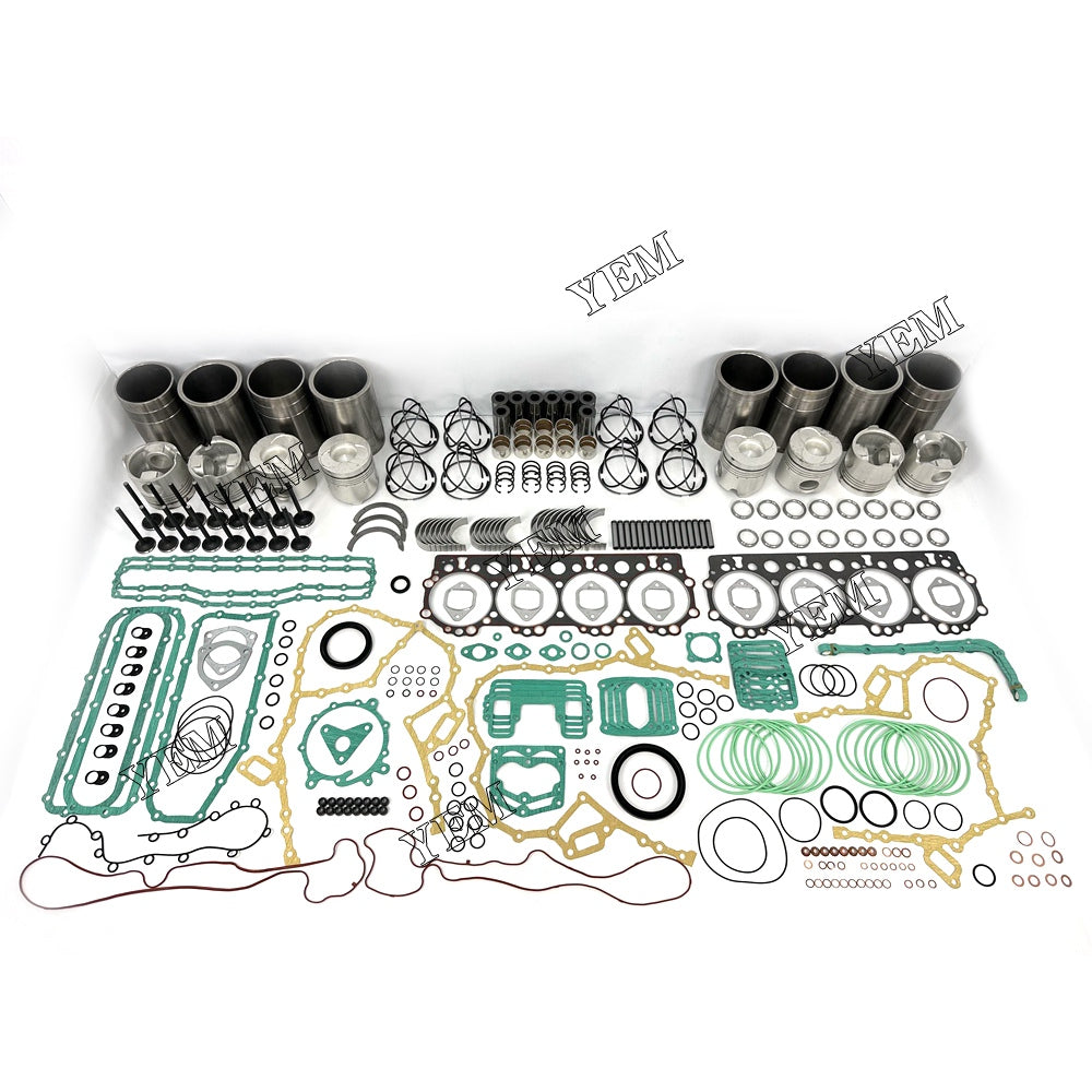 For Hino Engine F17E Overhaul Rebuild Kit With Gasket Set Bearing-Valve Train YEMPARTS
