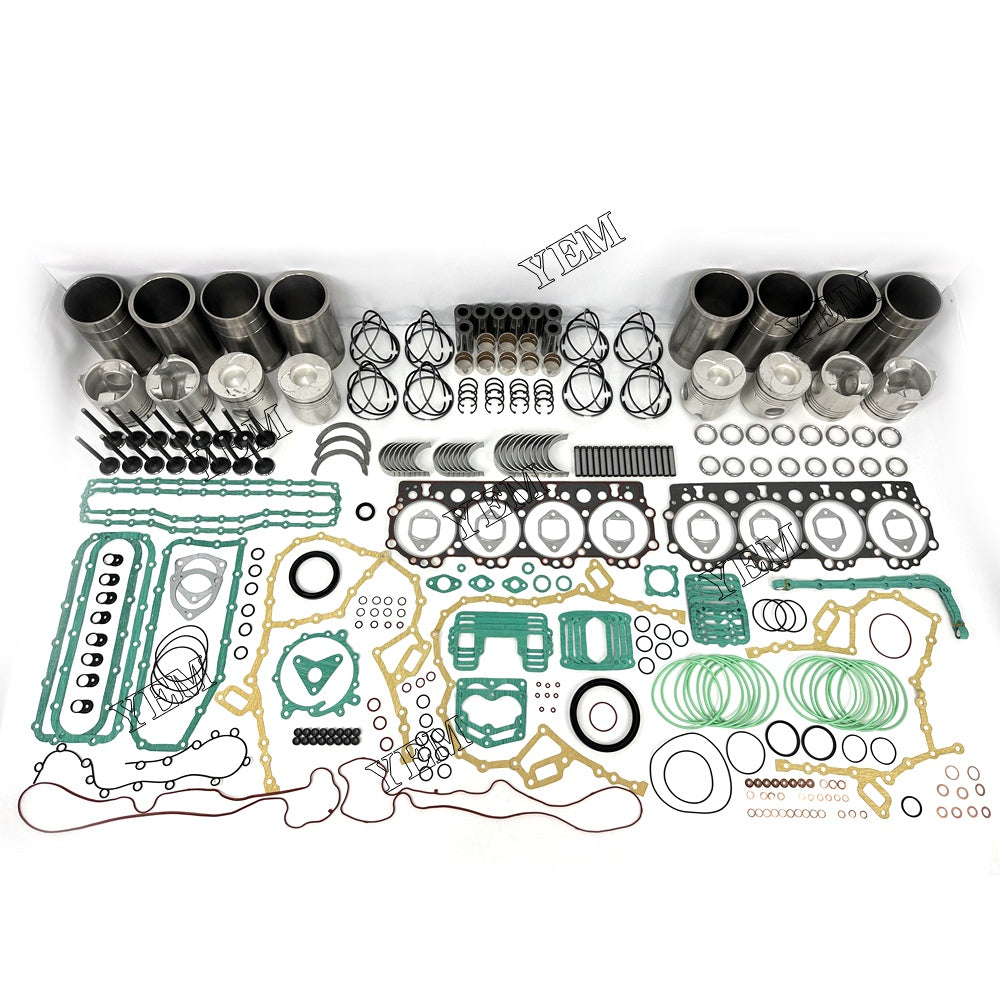 For Hino Engine F17E Overhaul Rebuild Kit With Gasket Set Bearing-Valve Train YEMPARTS