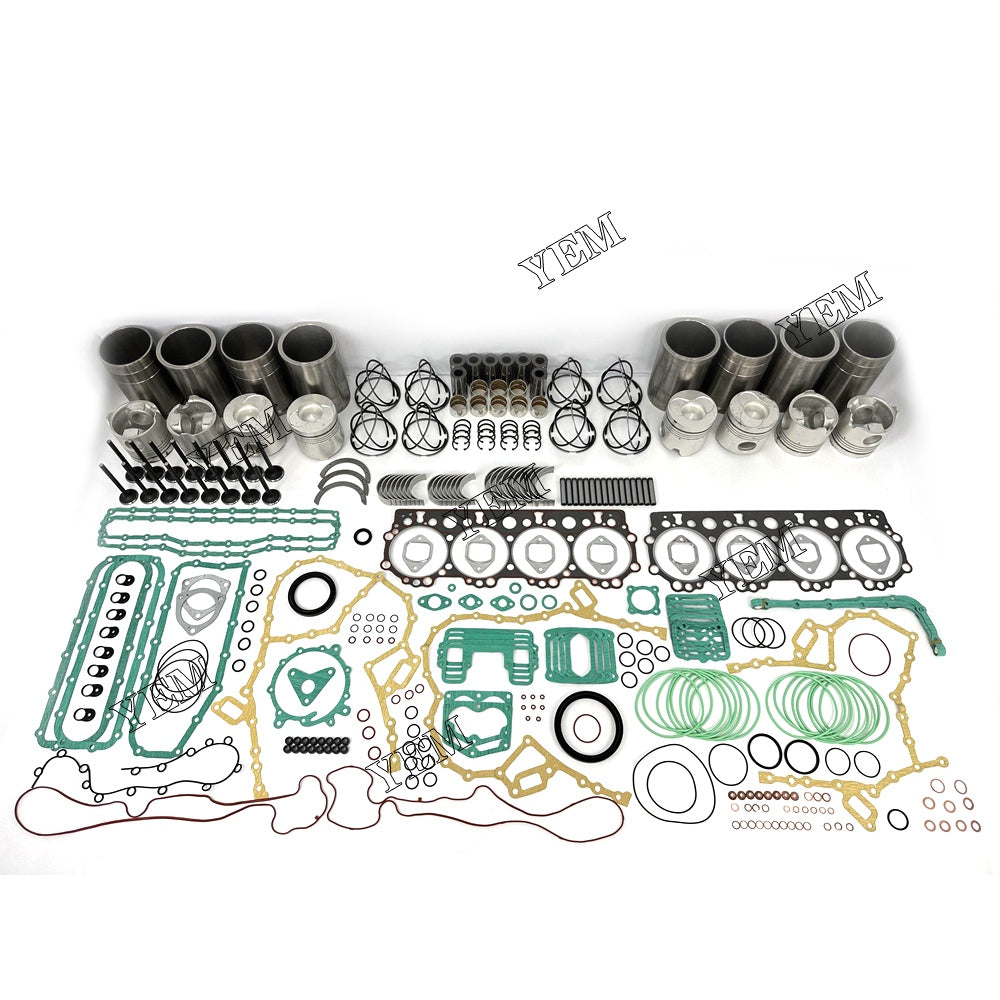 Engine Overhaul Rebuild Kit With Gasket Bearing Valve Set For Hino Engine F17E YEMPARTS