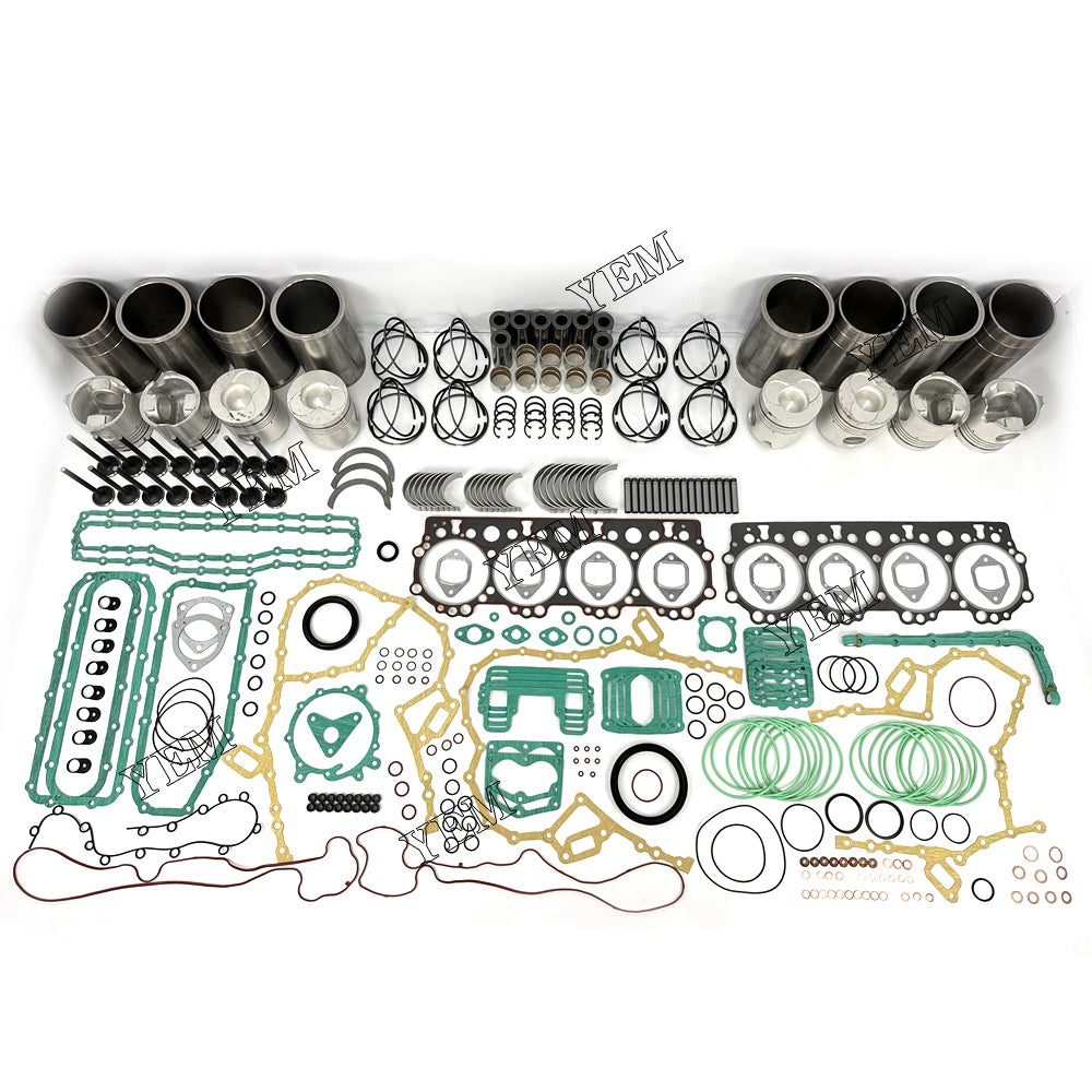 Engine Overhaul Rebuild Kit With Gasket Bearing Valve Set For Hino Engine F17E YEMPARTS