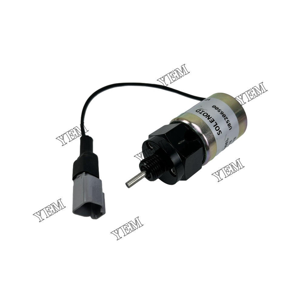 For Perkins Stop Solenoid 12V U85206500 A0363175DC 10000-47899 U85206452 U85206451 U85206520 85206452 185206450 404D-22 Engine Parts YEMPARTS