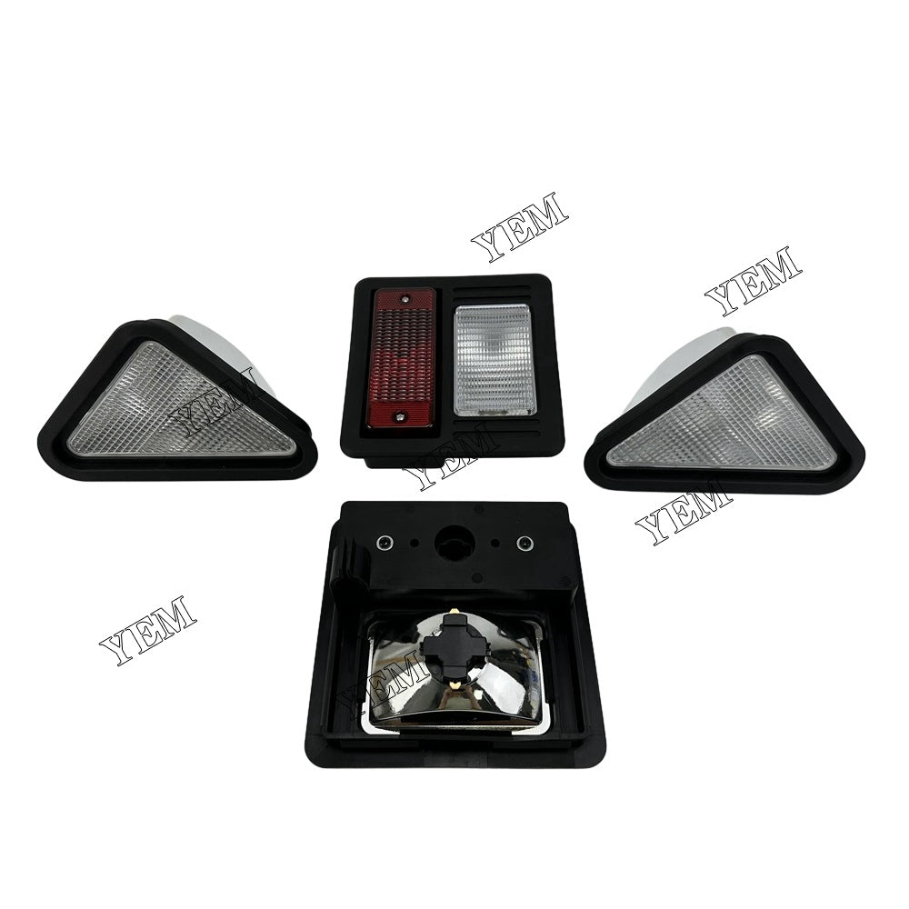 Left Headlight Assembly 6674400 6670284 6674401 For Bobcat Engine 883 963 A220 A300 S130 S160 S220 S300 S330 T200 T300 T320 YEMPARTS