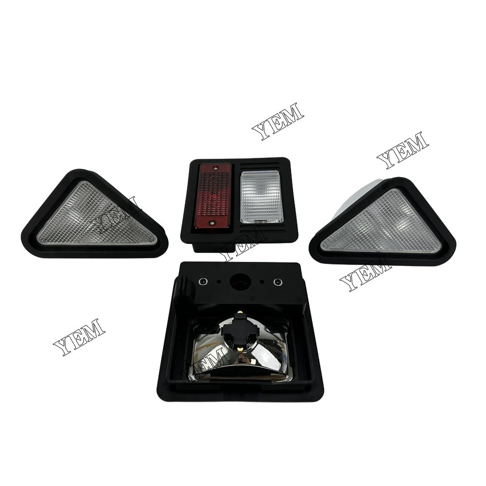 Left Headlight Assembly 6674400 6670284 6674401 For Bobcat Engine 883 963 A220 A300 S130 S160 S220 S300 S330 T200 T300 T320 YEMPARTS