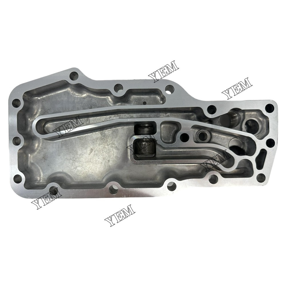For Komatsu Engine 6D107 Oil Cooler Cover G3979393 YEMPARTS
