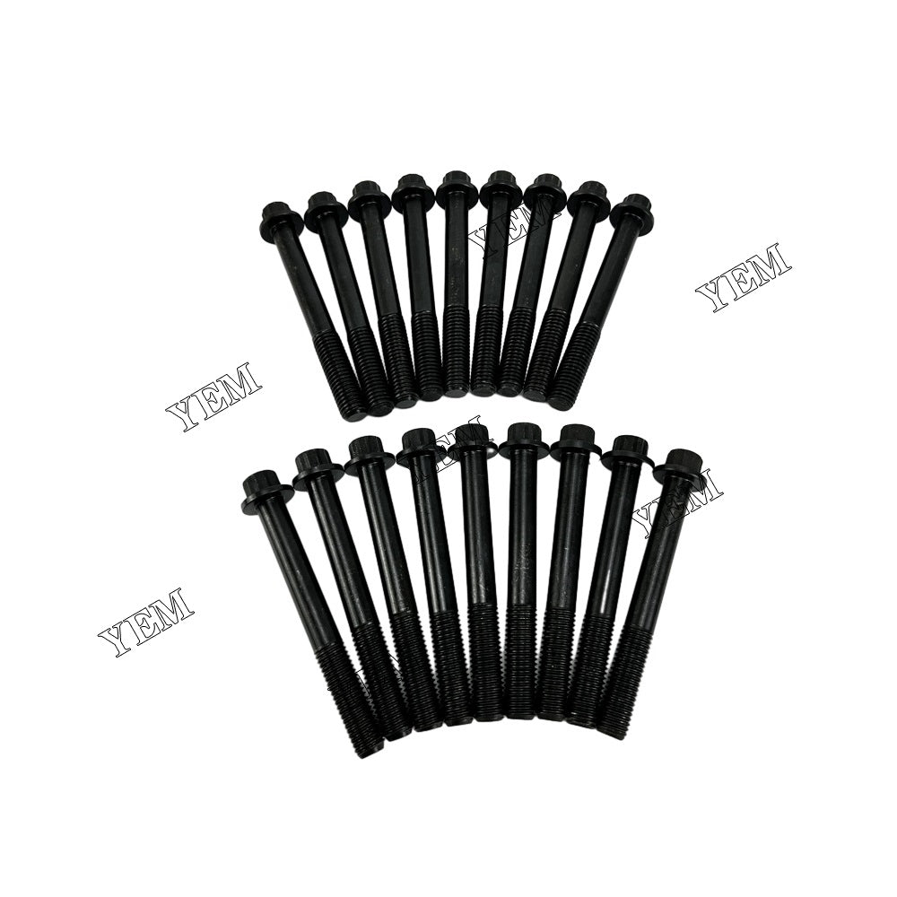 For Isuzu Engine 4HK1 Head Bolt Set YEMPARTS