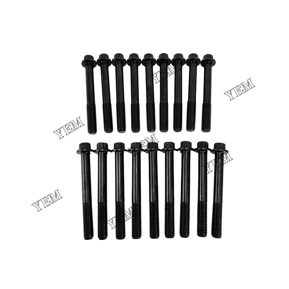 For Isuzu Engine 4HK1 Head Bolt Set YEMPARTS