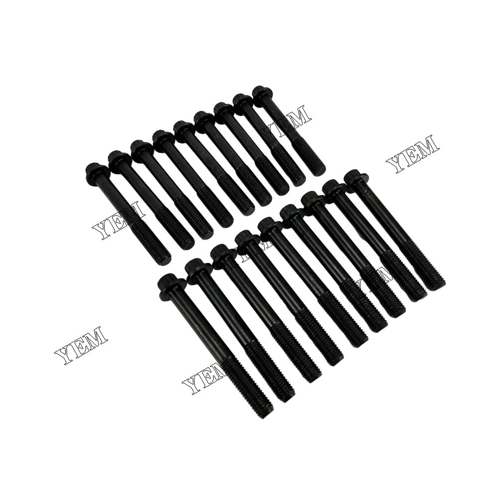 For Isuzu Engine 4HK1 Head Bolt Set YEMPARTS