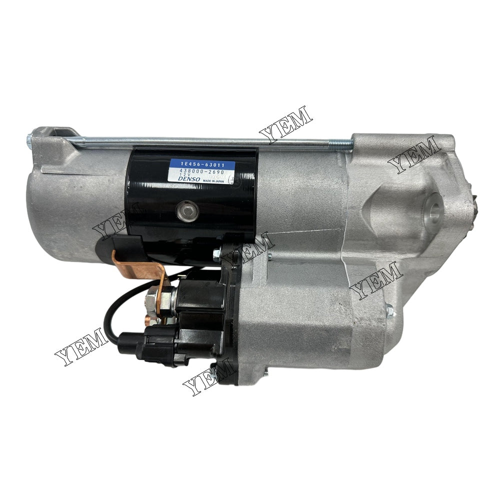 1E456-63010 Starter 12v V3800 Engine For Kubota spare parts YEMPARTS
