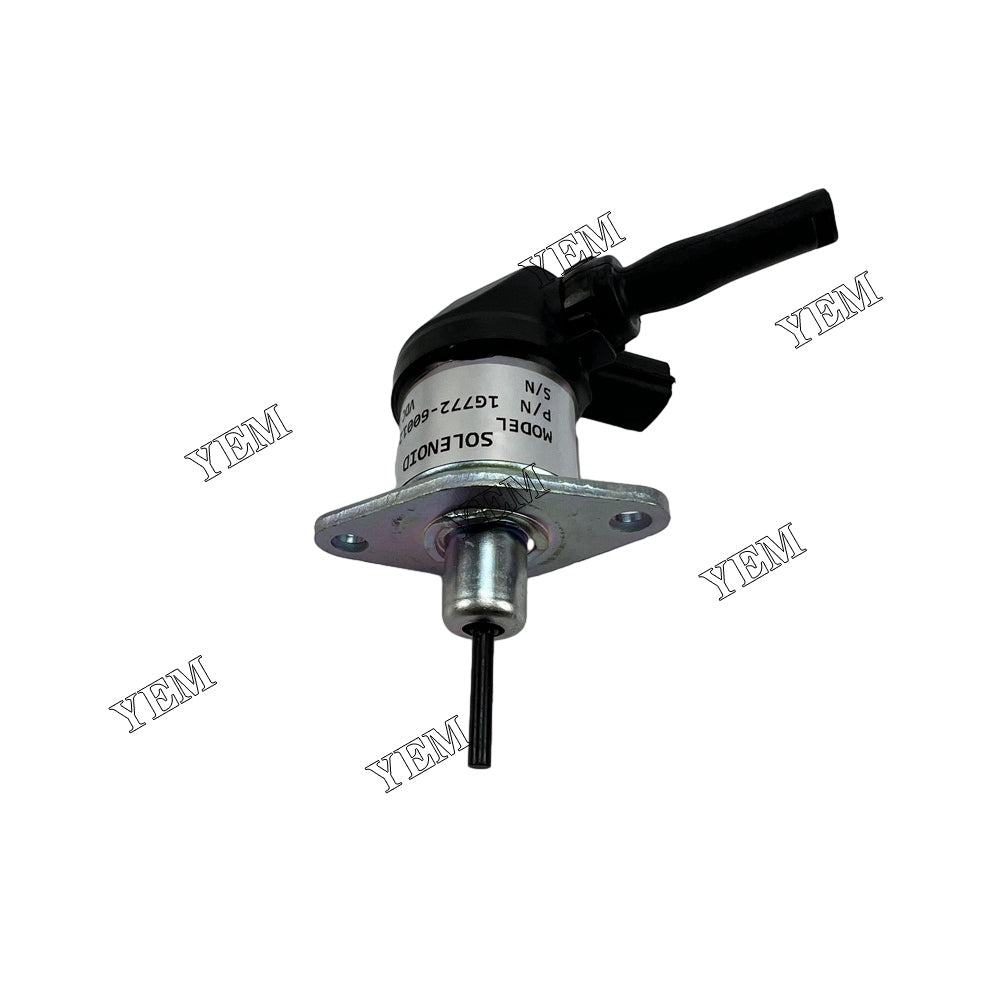For Kubota Stop Solenoid YK263-12V 1G772-60012 1G772-60014 V3600 Engine Parts YEMPARTS