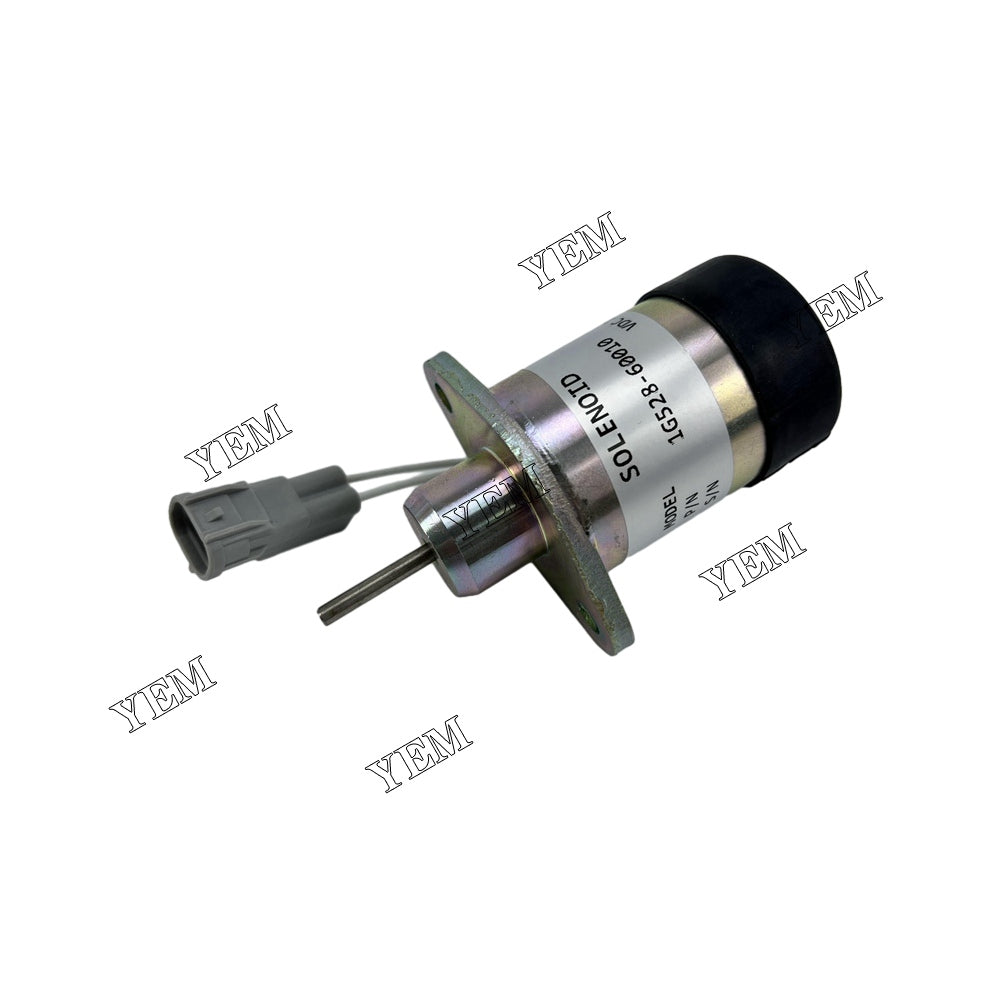 For Kubota Engine V3800 Stop Solenoid 1G528-60010 1E369-60011 YEMPARTS