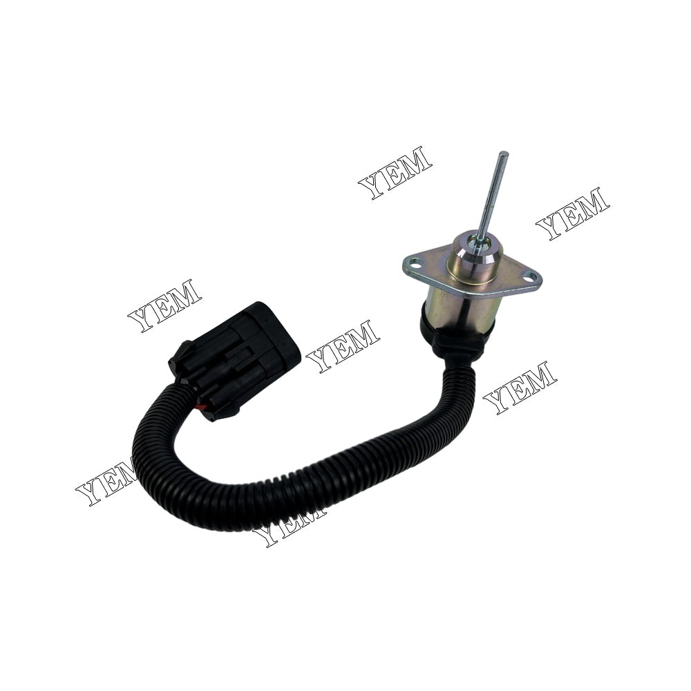 For Kubota Engine V3600 Stop Solenoid YK203-12V 1503ES-12A5UC4S 6684826 1G925-60011 YEMPARTS