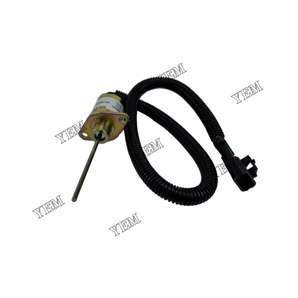For Kubota Stop Solenoid YK180E12V 25-38109-05Z 25-38109-05S 1503ES-12A5SUC9SCG28 V2203 Engine Parts YEMPARTS