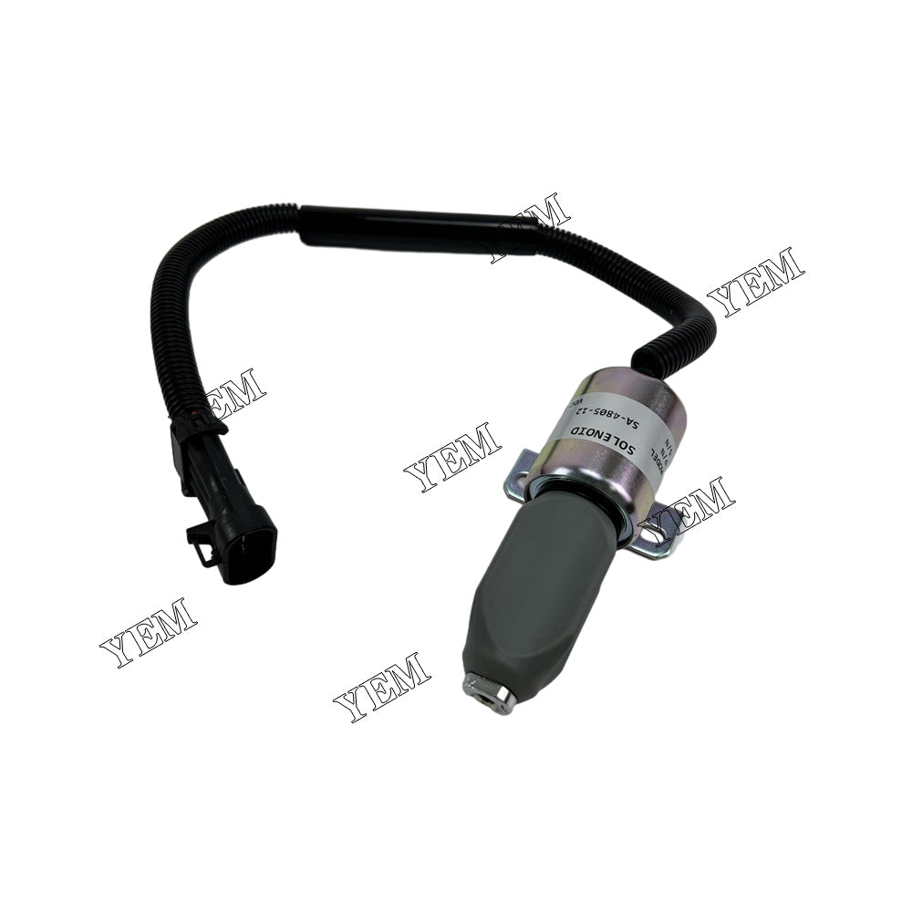 Stop Solenoid SA-4805-12 1753ESSA-4805-12 For Kubota Engine V2203 YEMPARTS