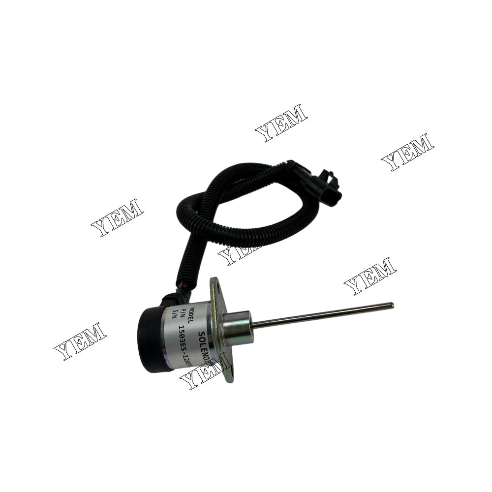 1503ES-12A5SUC9SCC28 1503ES-12A5UC9SCC28 Stop Solenoid 12V V2203 Engine For Kubota spare parts YEMPARTS