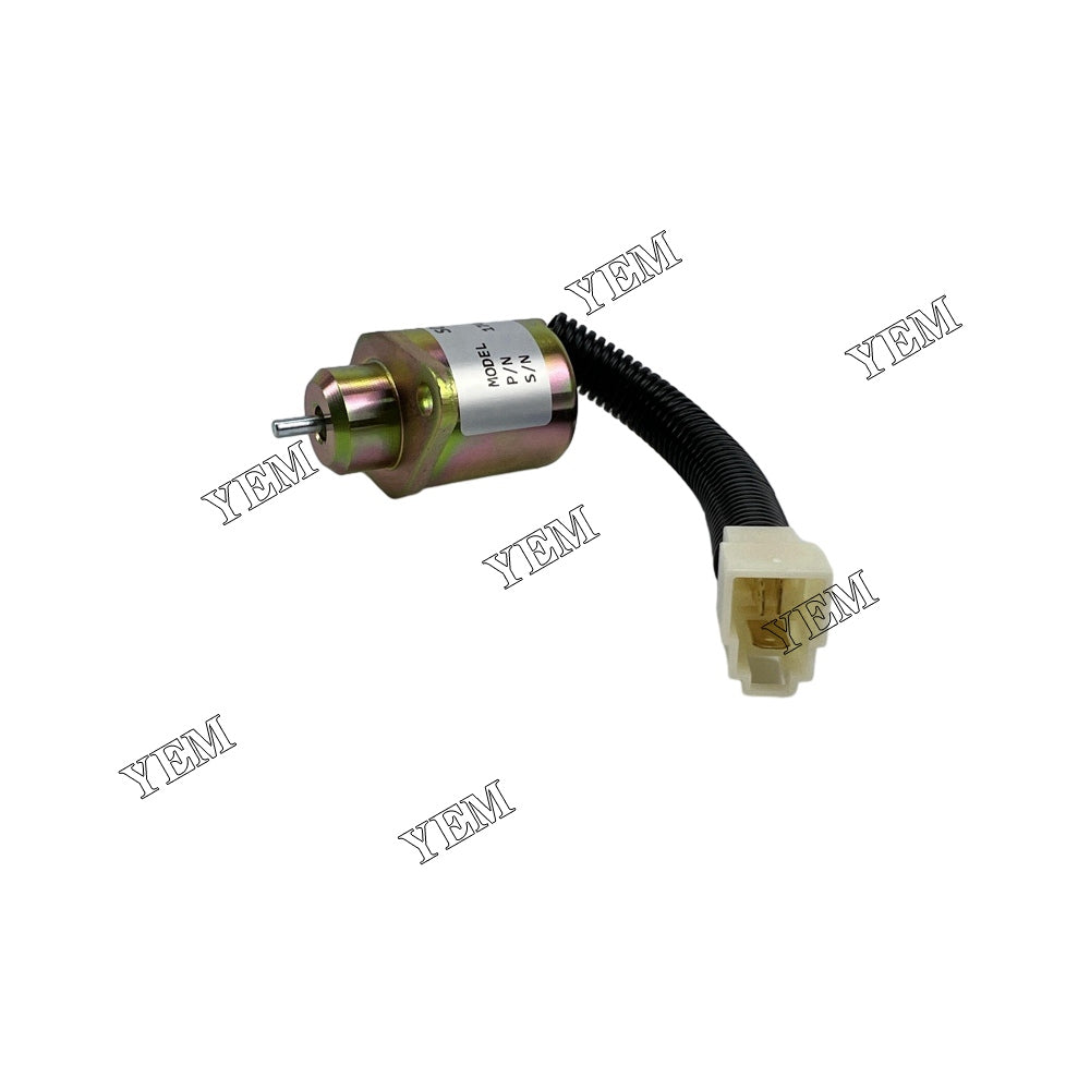 Stop Solenoid YK180B-12V SA-4569-T 1503ES-12A5UC5S 17454-60010 17594-60014 For Kubota Engine D905 YEMPARTS