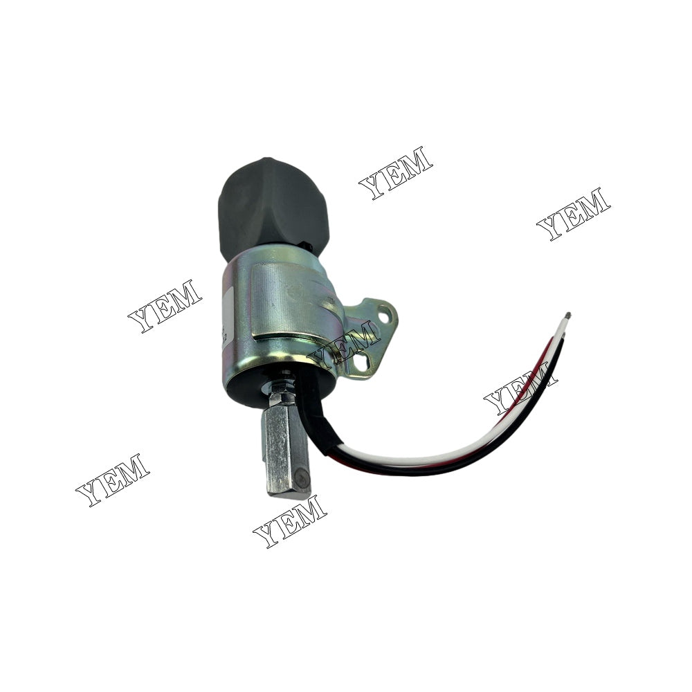 For Kubota Stop Solenoid YK231-12V SA-4899-12 1756ES-12SULB1S5 1756ES-12SUC5B1S5 16851-57723 D902 Engine Parts YEMPARTS
