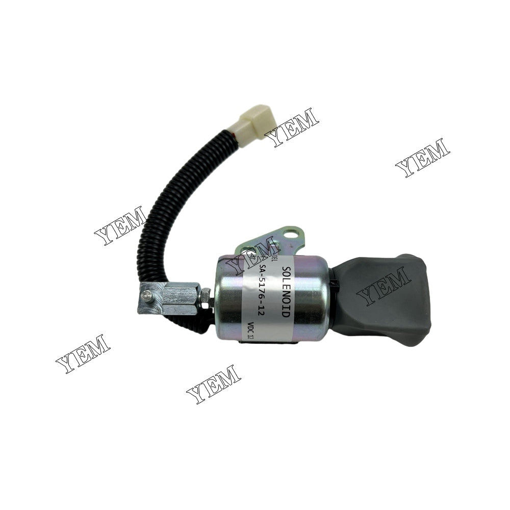 For Kubota Engine Z482 Stop Solenoid SA-5176-12 YEMPARTS