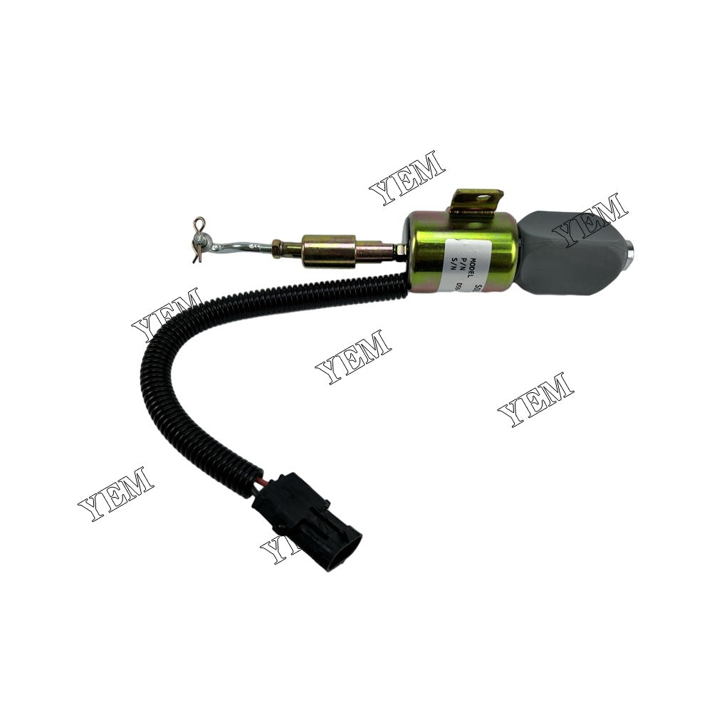 D59-105-04 3928219 SA-4813-12 Stop Solenoid 12V D6114 Engine For Shangchai spare parts YEMPARTS
