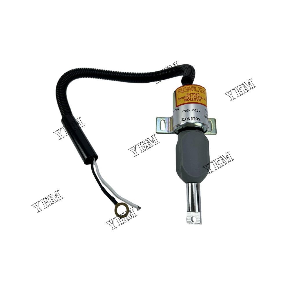 1753ES 1700-4069 Stop Solenoid 4JG1 Engine For Isuzu spare parts YEMPARTS
