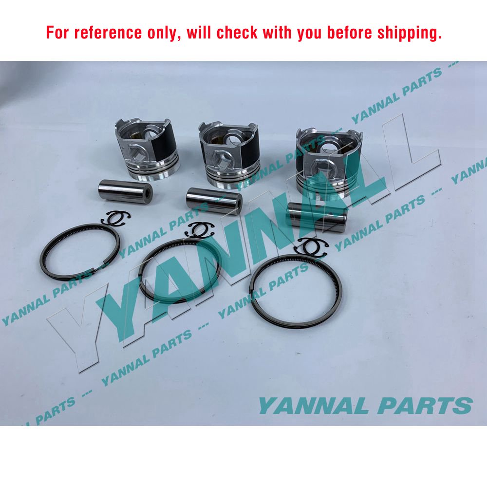 YANMAR 3D84-1 PISTON & RINGS For Yanmar