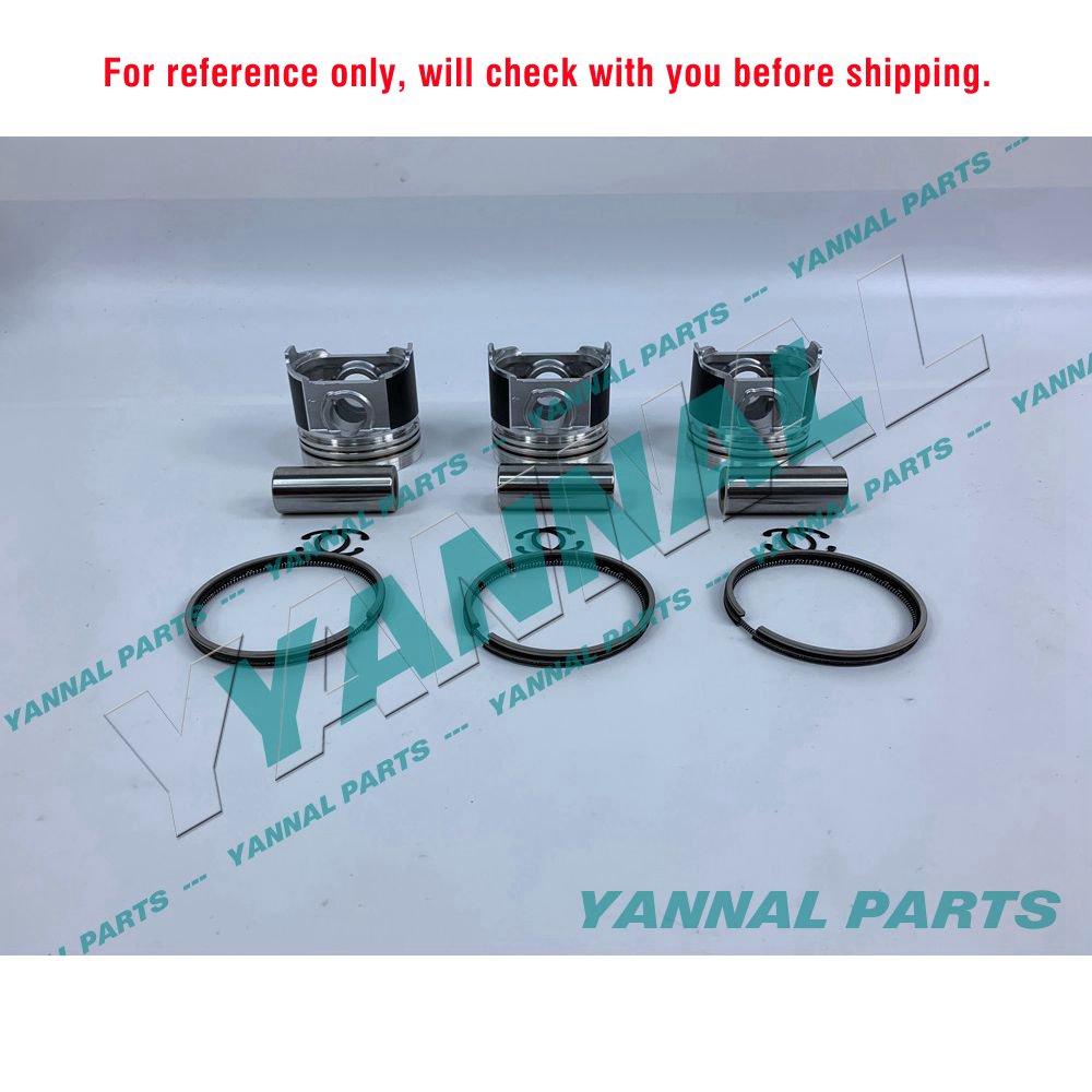 YANMAR 3D84-3 PISTON & RINGS For Yanmar