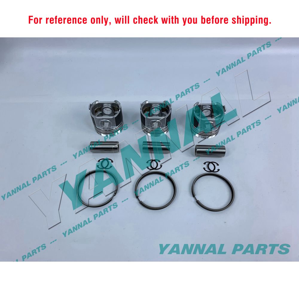 YANMAR 3TNE68 PISTON & RINGS For Yanmar
