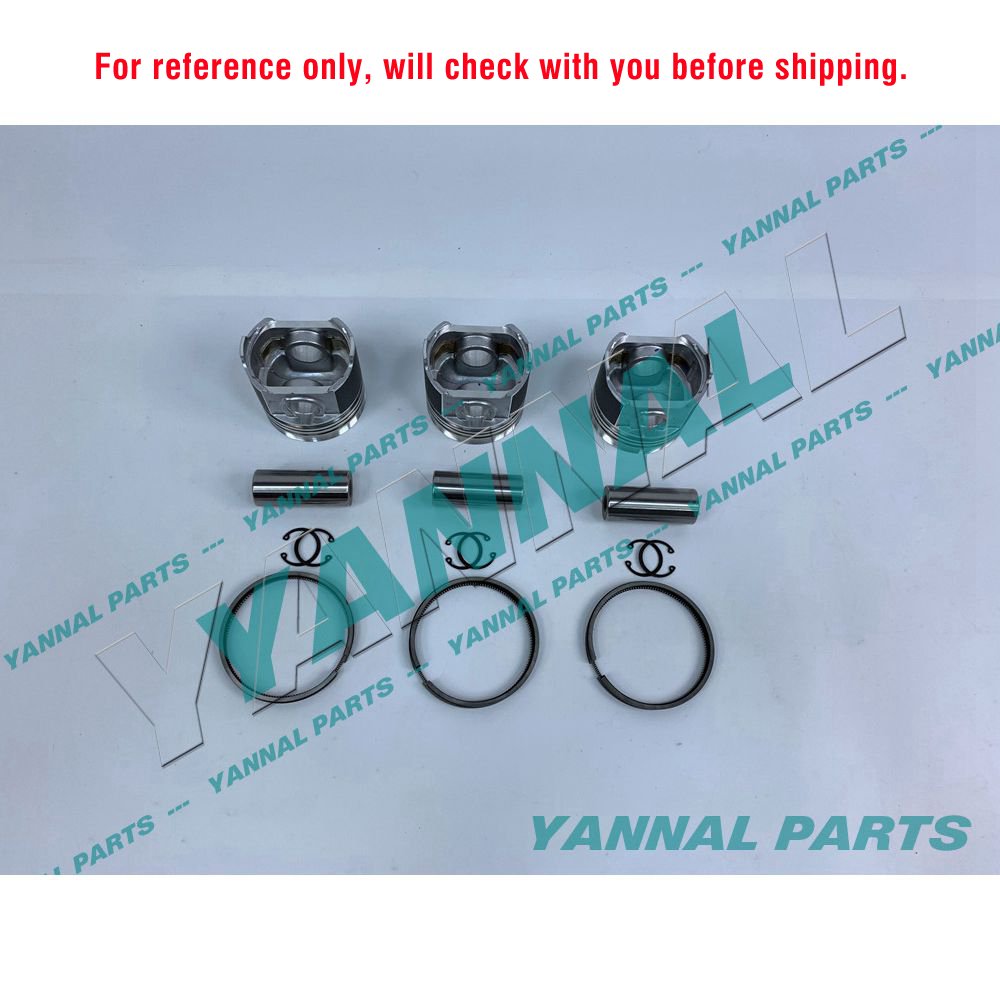 YANMAR 3TNE74 PISTON & RINGS For Yanmar