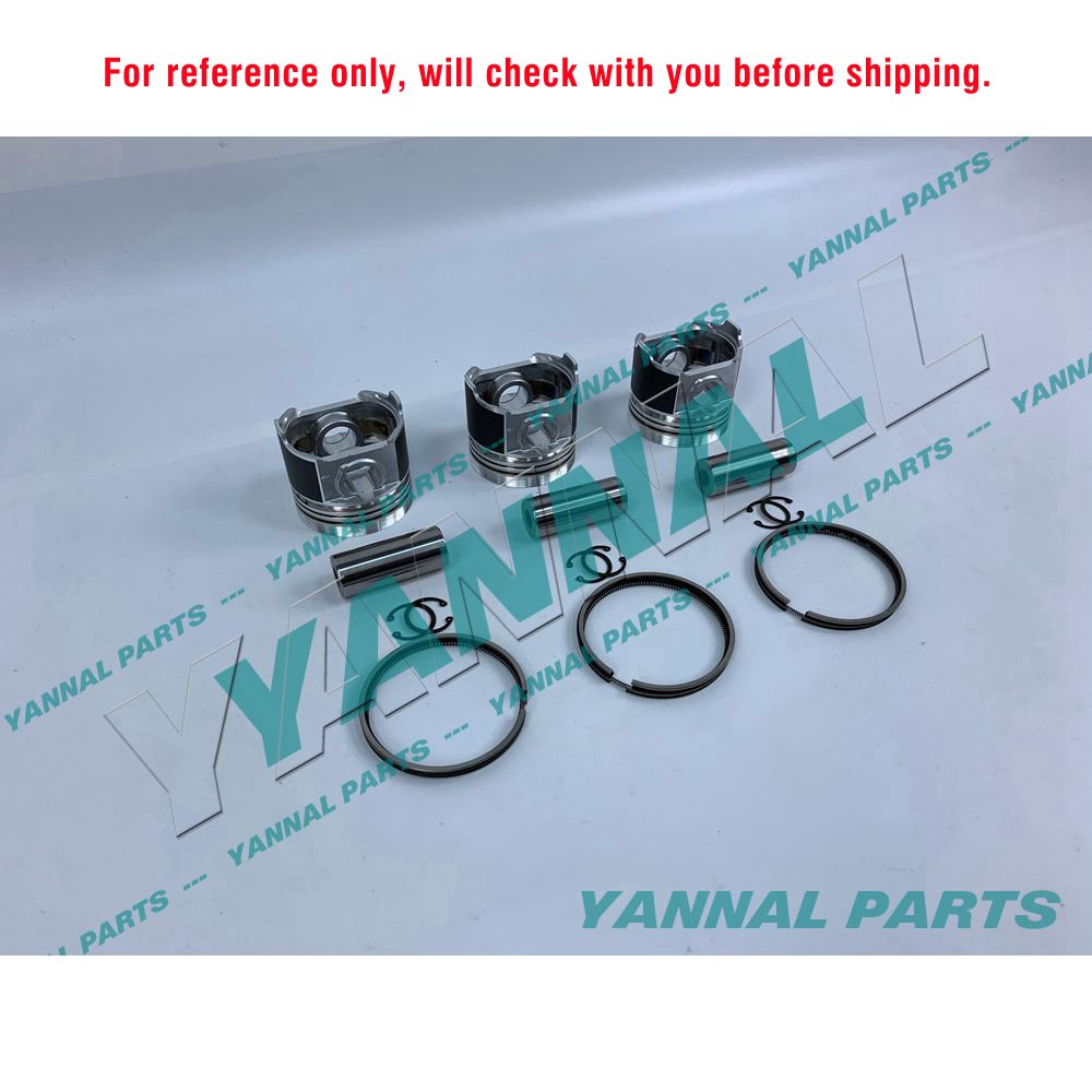 YANMAR 3TNV82 PISTON & RINGS For Yanmar
