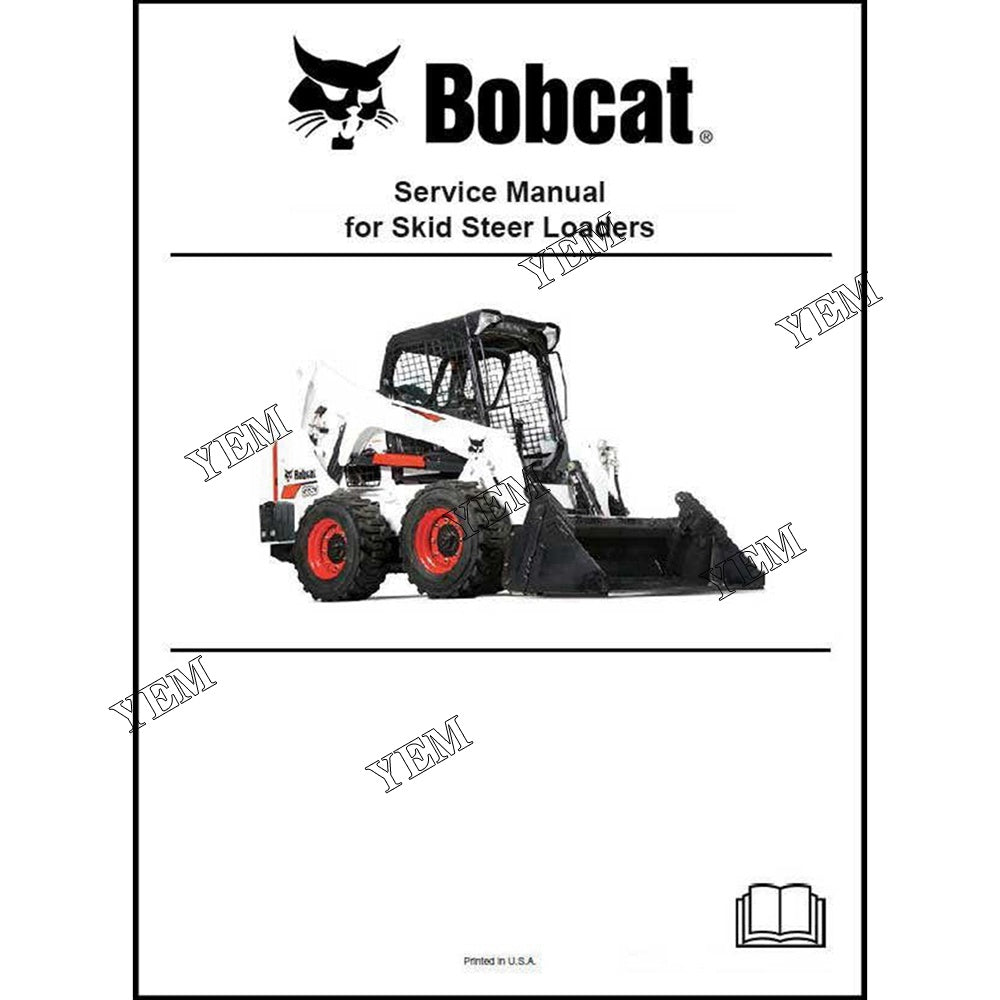 6900942 Loader Service Manual Paper Copy English For Bobcat 863 863H YEMPARTS