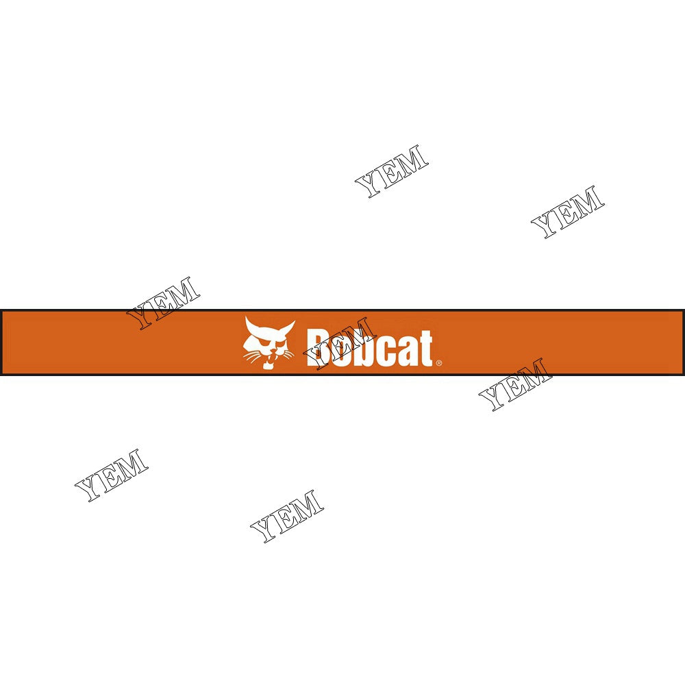 7165801 5*51 Bobcat Logo Tailgate Decal For Bobcat 5600 YEMPARTS