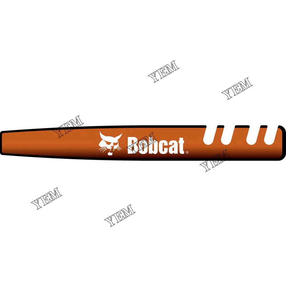 7156441 7*56.32 Bobcat Logo Decal For Bobcat Loaders engine parts YEMPARTS