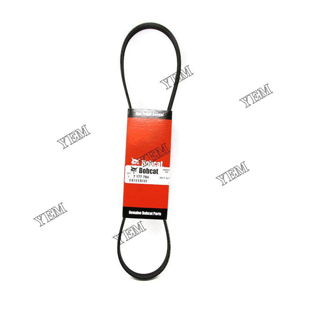 7177784 A/C and Alternator Belt For Bobcat 5600 E50L E55L S450 S550 S570 S630 S650 T590 T650 YEMPARTS