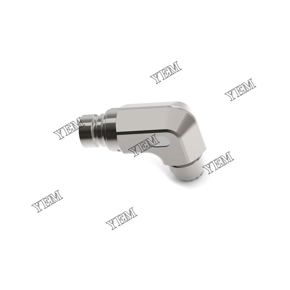 7246795 90 Degree Flat Faced Male Coupler 1/2 body 1-1/16 JIC thread For Bobcat Lawn mower engine parts YEMPARTS