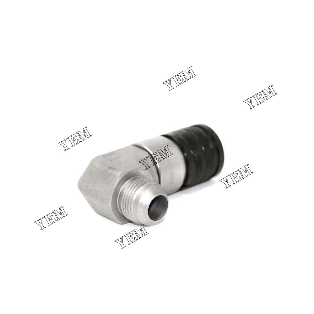 7246781 90 Degree Flat Faced Female Coupler 1/2 body 1-1/16 JIC thread For Bobcat Lawn mower engine parts YEMPARTS