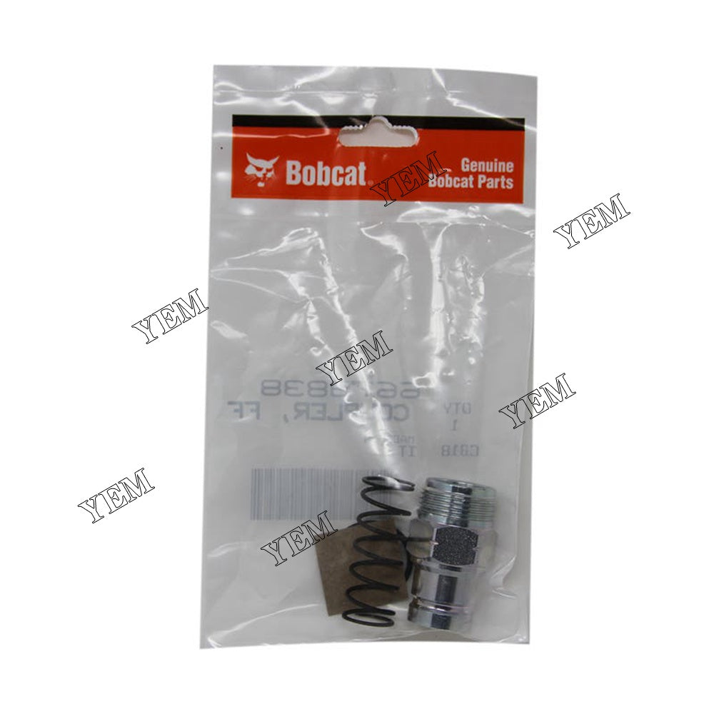 6679838 Male Flat Face Hydraulic Quick Coupler Block For Bobcat S160 S185 S250 S450 S550 S570 S630 S650 S750 S770 S850 YEMPARTS