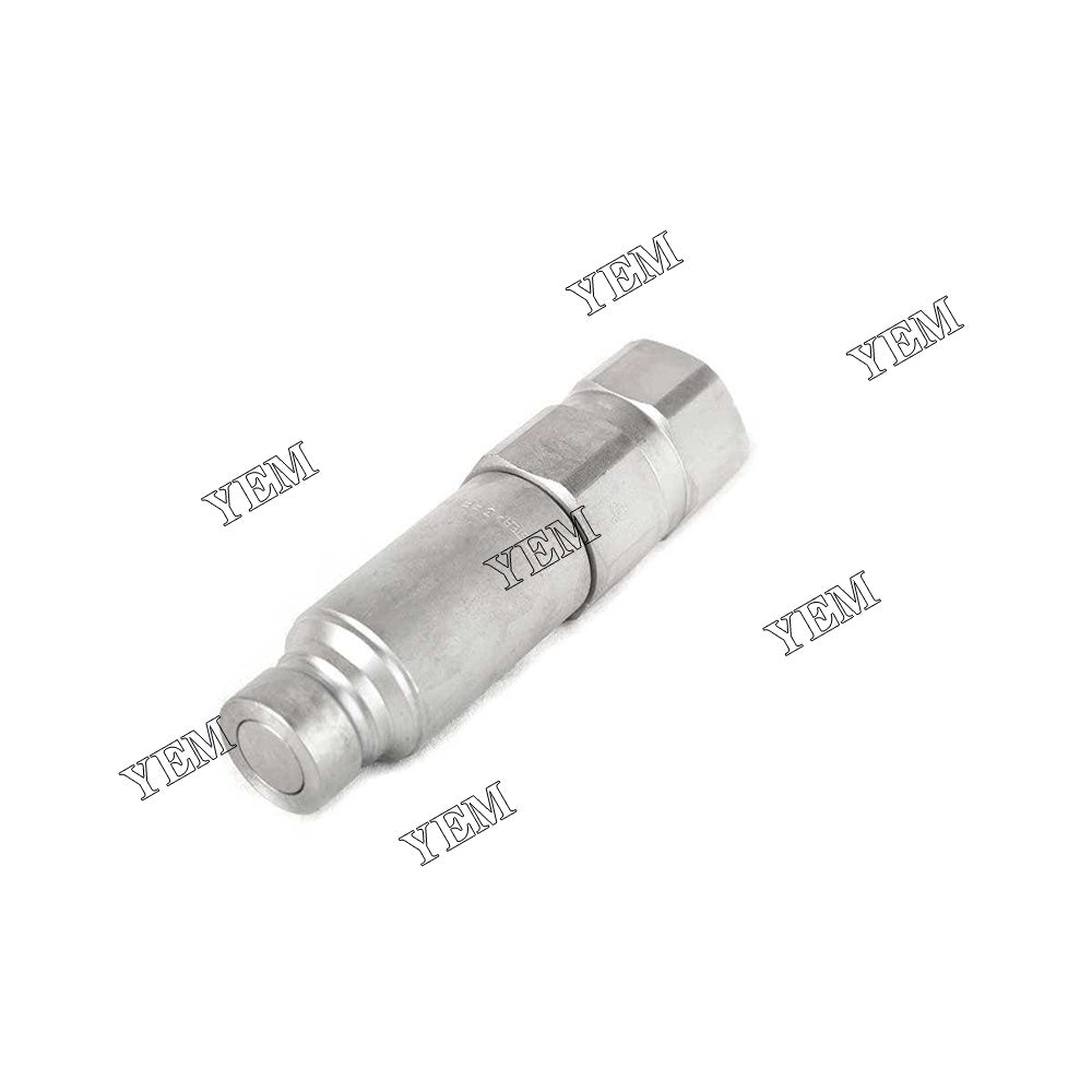 7246777 Male Flat Face Hydraulic Coupler For Bobcat E17 E42 E55L Lawn mower 1?¡ì22?¡ì2 YEMPARTS