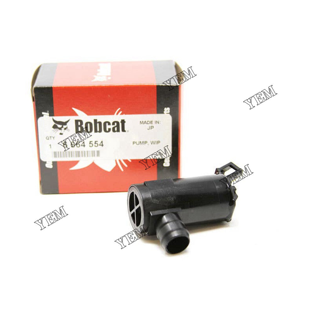 7362203 Window Washer Pump For Bobcat 5600 A770 DX17Z E17 E17Z E20 E20Z E27Z E35Z E35ZN E42 E50L E55L S100 S160 S185 S250 S450 S510-CH10 S550 S550 S570 S590 S630 S64 S650 S70 S750 S76 S770 S850 T590 T650 T770 T870 YEMPARTS