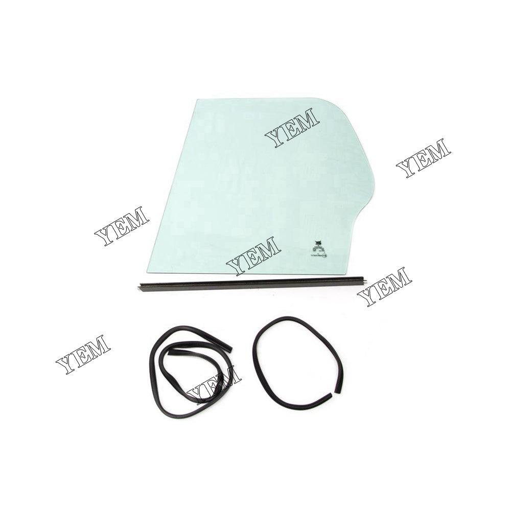 7266739 Left Hand Rear Fixed Glass For Bobcat A770 S450 S550 S550 S570 S590 S630 S650 S750 S770 S850 T590 T650 T770 T870 YEMPARTS