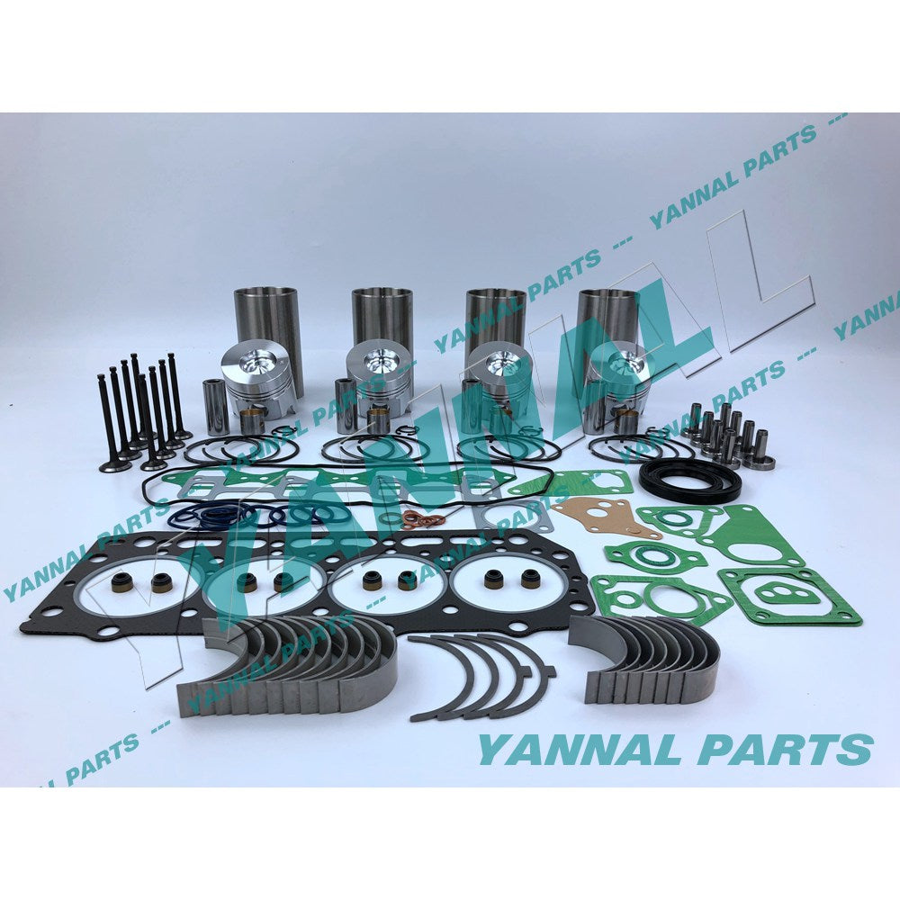 YANMAR 4TN100 CYLINDER LINER KIT WITH PISTON RINGS For Yanmar
