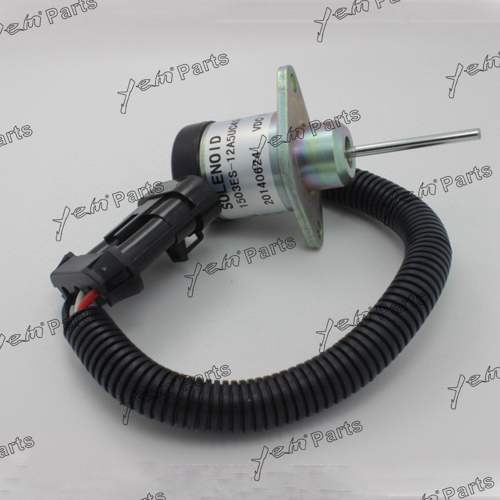 S185 SHUTOFF SOLENOID 1503ES-12A5UC4S FITS SKID STEER 6691498 FOR KUBOTA DIESEL ENGINE PARTS For Kubota