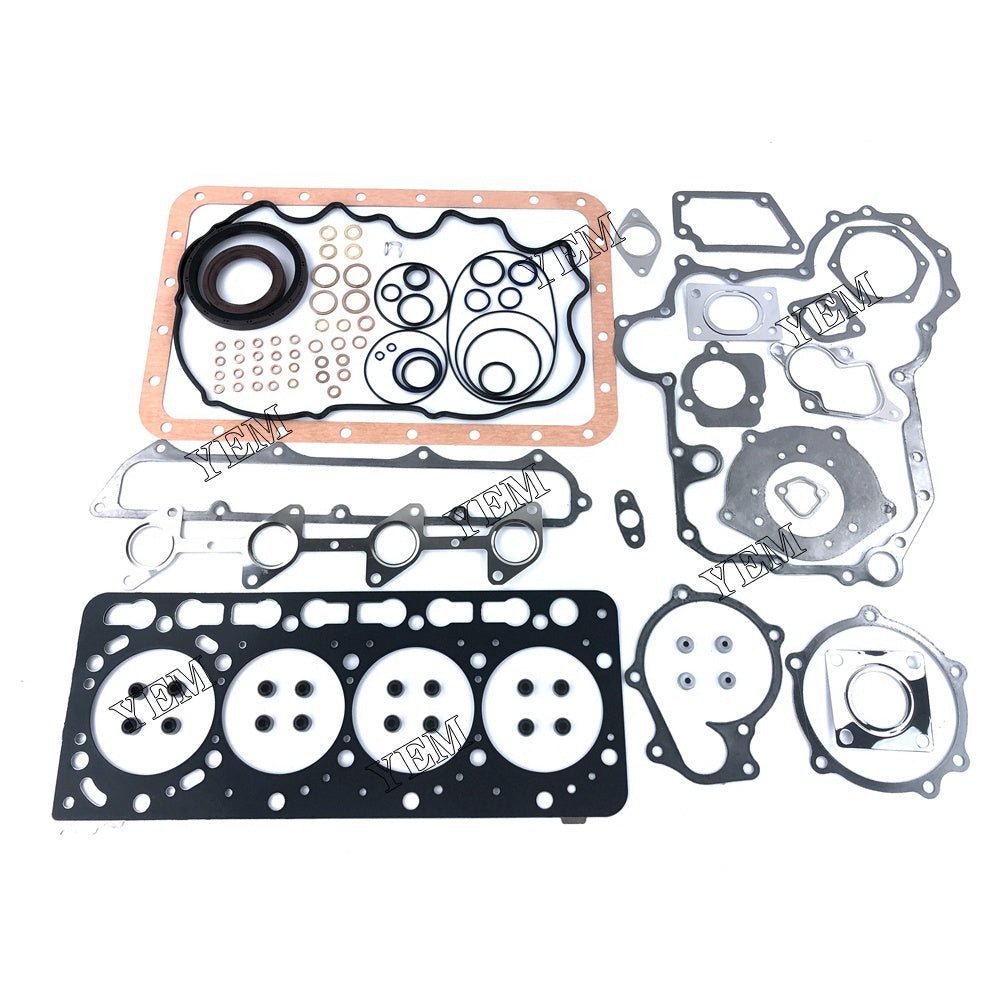 V3800 FULL GASKET SET 16 VALVES FOR KUBOTA DIESEL ENGINE PARTS For Kubota